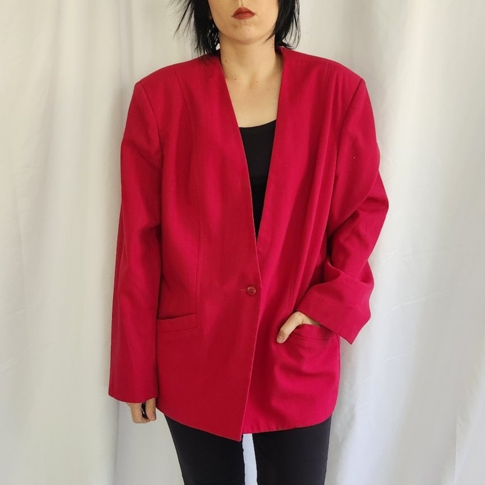 90s Pink Blazer